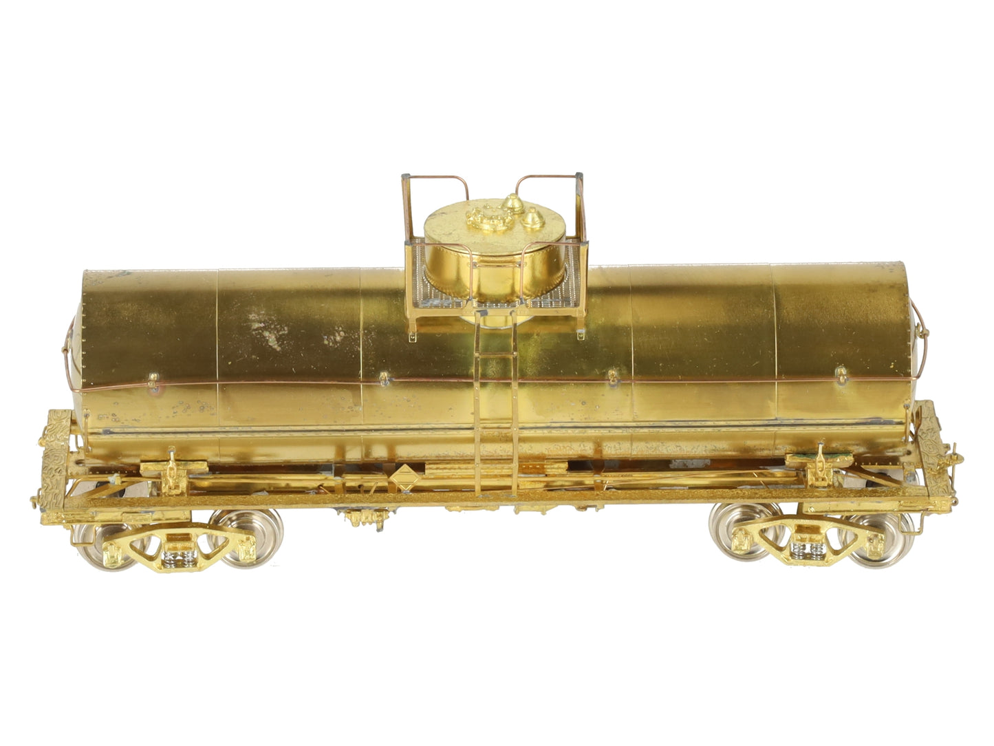 Overland 3133 HO Brass ACF 8,000 Gal. Single Dome, Insulated Low Pressure Tank  EX/Box