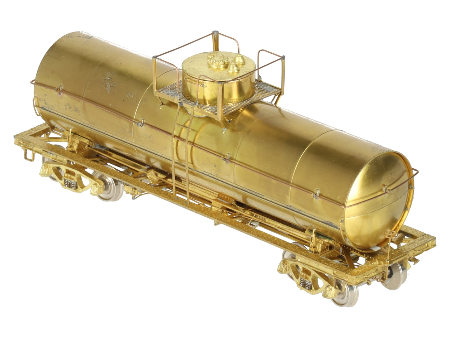 Overland 3133 HO Brass ACF 8,000 Gal. Single Dome, Insulated Low Pressure Tank  EX/Box
