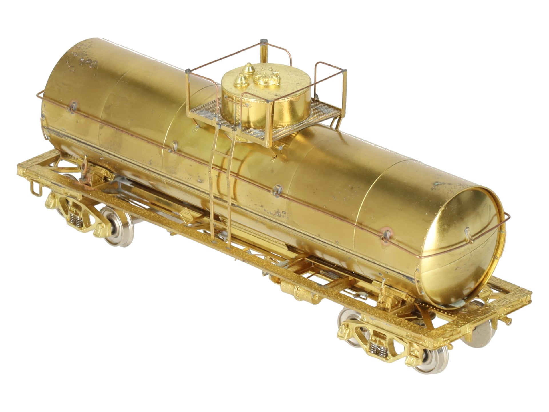 Overland 3133 HO Brass ACF 8,000 Gal. Single Dome, Insulated Low Pressure Tank  EX/Box