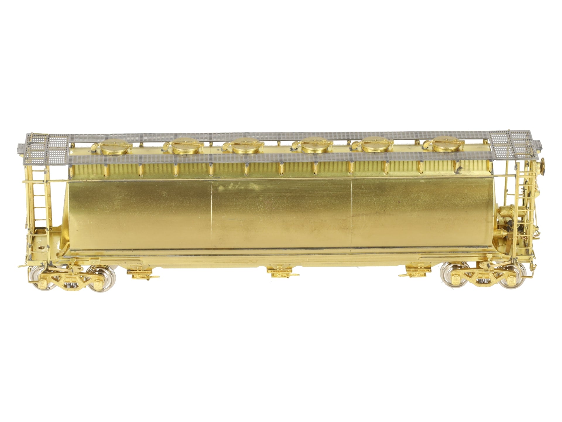 Overland OMI-3039 BRASS HO Scale NYC 'ACF'  Cylindrical Covered Hopper EX/Box