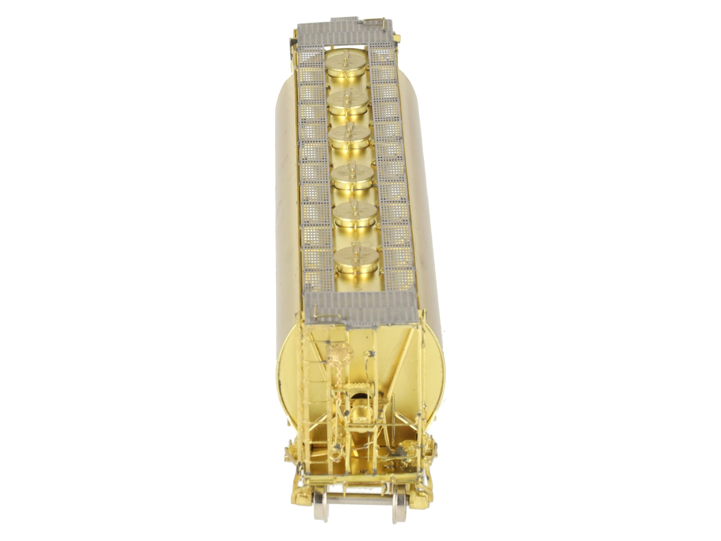 Overland OMI-3039 BRASS HO Scale NYC 'ACF'  Cylindrical Covered Hopper EX/Box