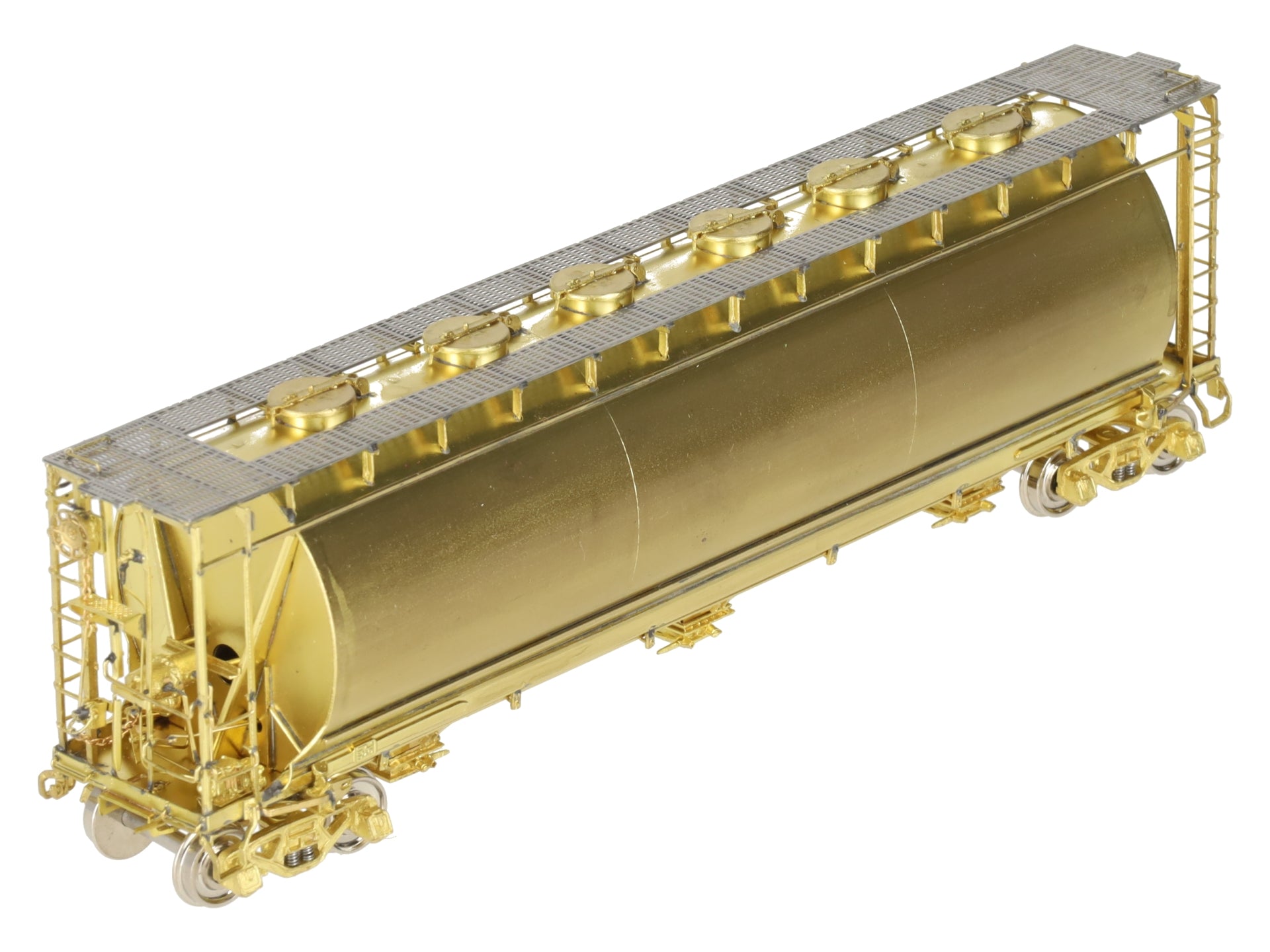 Overland OMI-3039 BRASS HO Scale NYC 'ACF'  Cylindrical Covered Hopper EX/Box