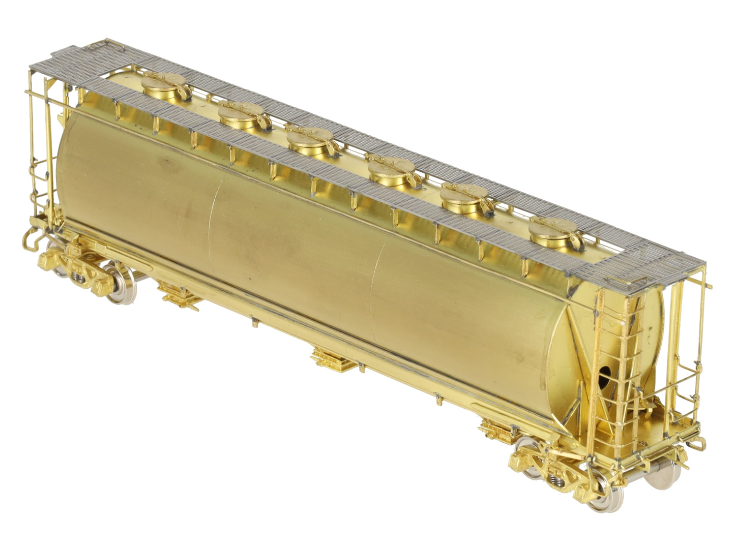 Overland OMI-3039 BRASS HO Scale NYC 'ACF'  Cylindrical Covered Hopper EX/Box
