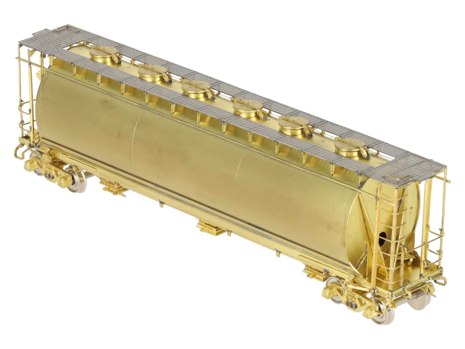 Overland OMI-3039 BRASS HO Scale NYC 'ACF'  Cylindrical Covered Hopper EX/Box