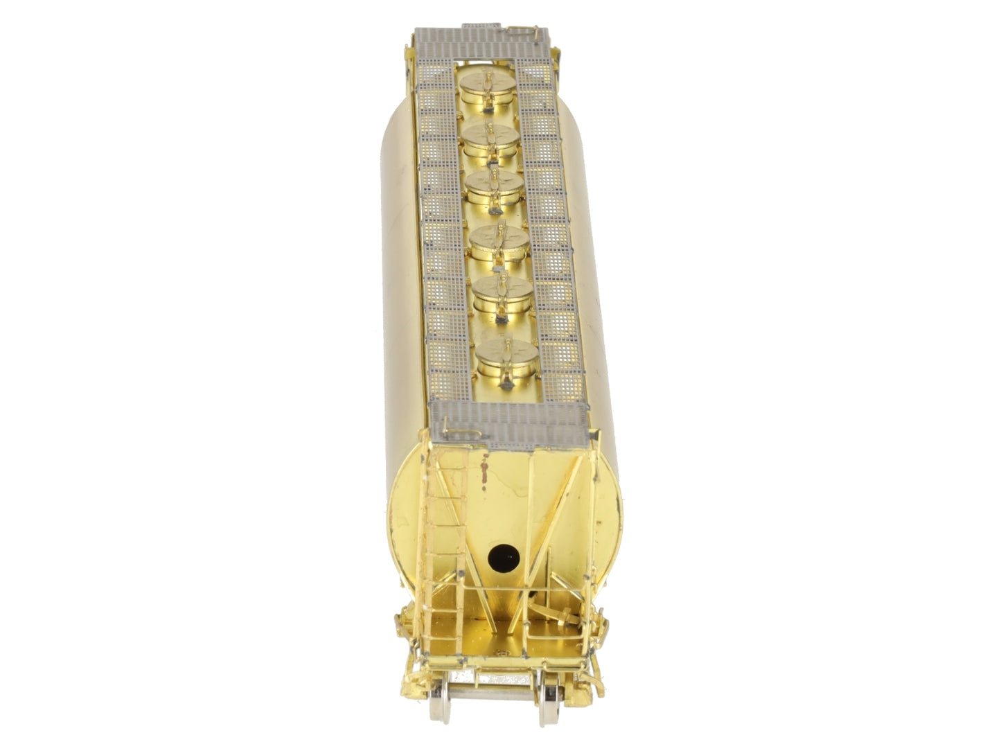Overland OMI-3039 BRASS HO Scale NYC 'ACF'  Cylindrical Covered Hopper EX/Box
