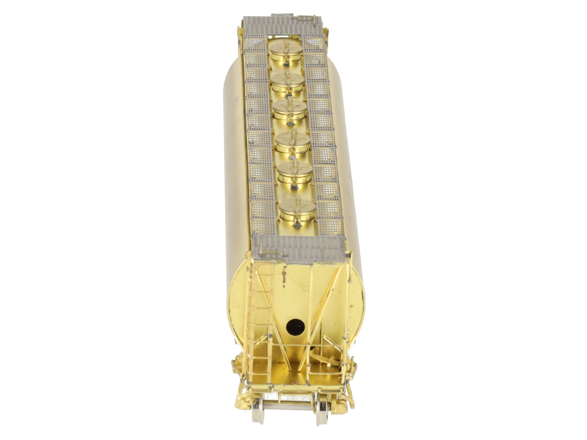 Overland OMI-3039 BRASS HO Scale NYC 'ACF'  Cylindrical Covered Hopper EX/Box