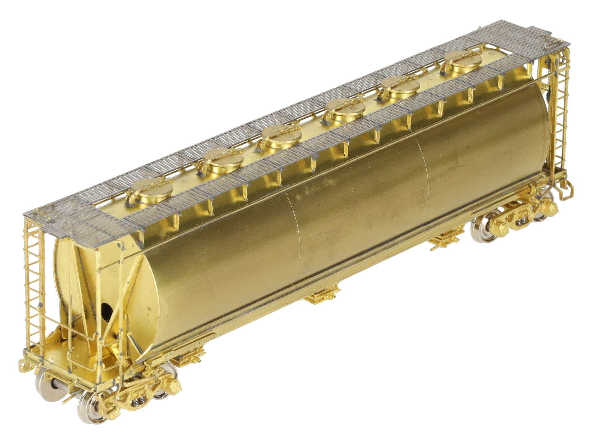 Overland OMI-3039 BRASS HO Scale NYC 'ACF'  Cylindrical Covered Hopper EX/Box