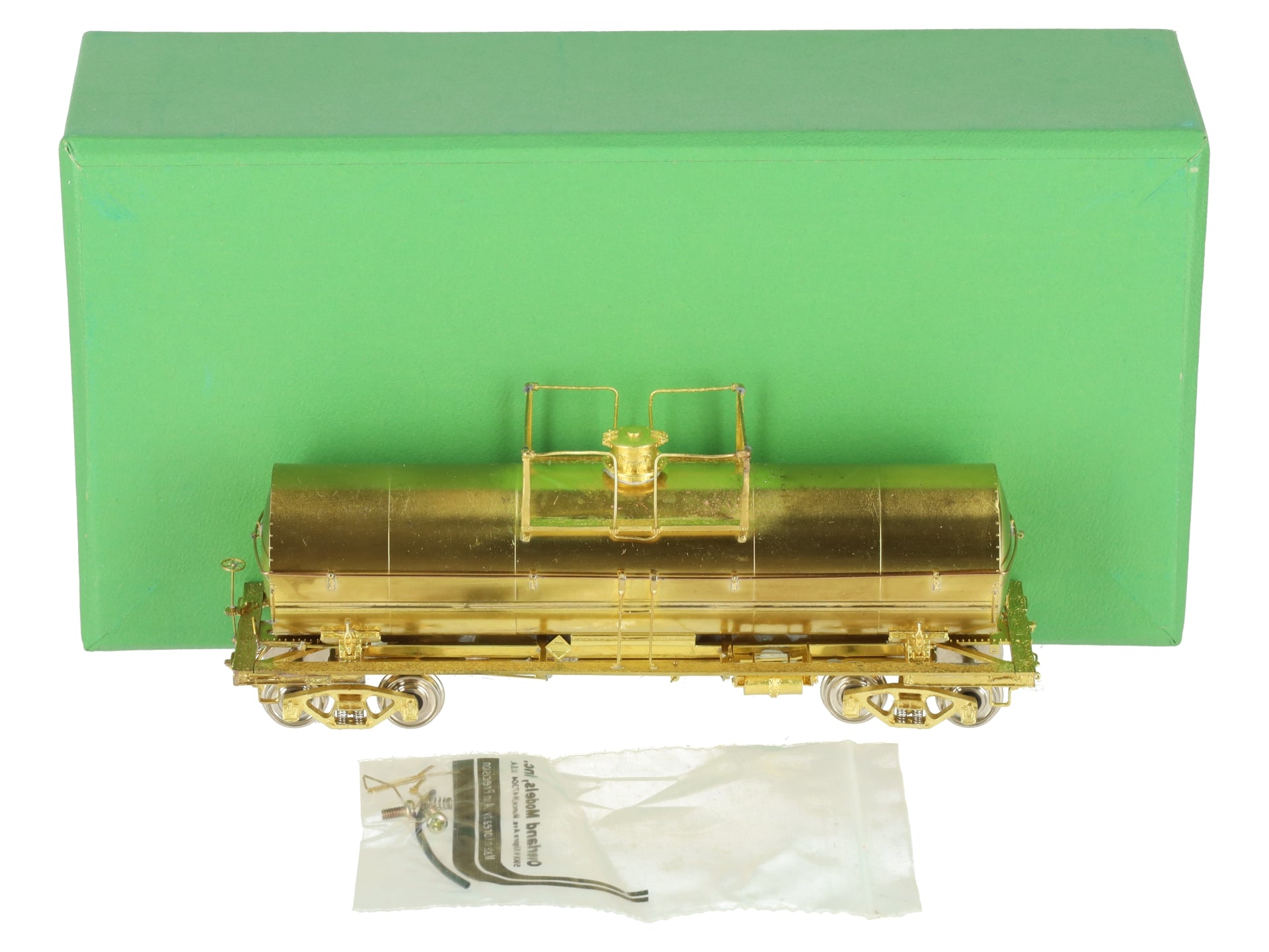 Overland 3134 HO Scale BRASS ACF Single Dome, Insulated, 8,000 Gallon High Pres EX/Box