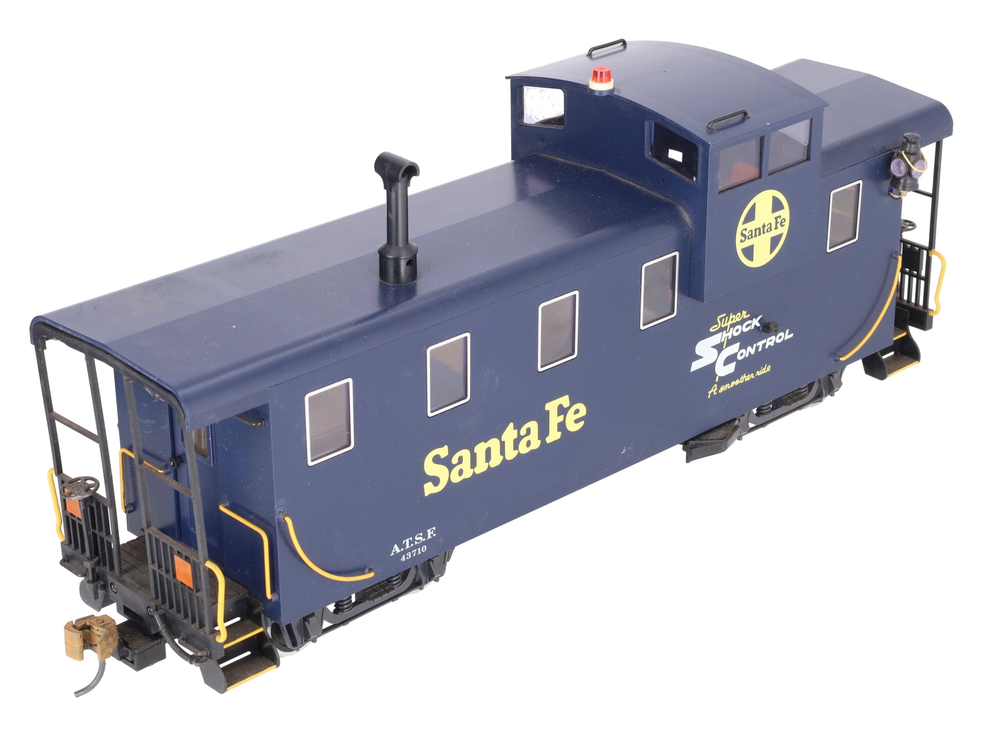 LGB 43710 Santa Fe Caboose w/Metal Wheels VG/Box