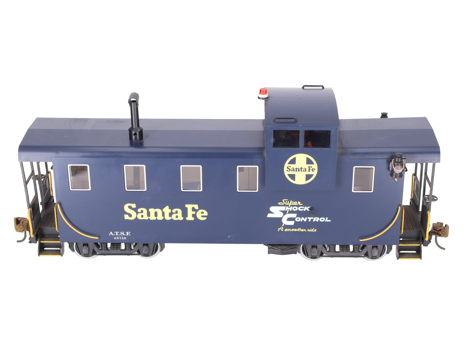 LGB 43710 Santa Fe Caboose w/Metal Wheels VG/Box