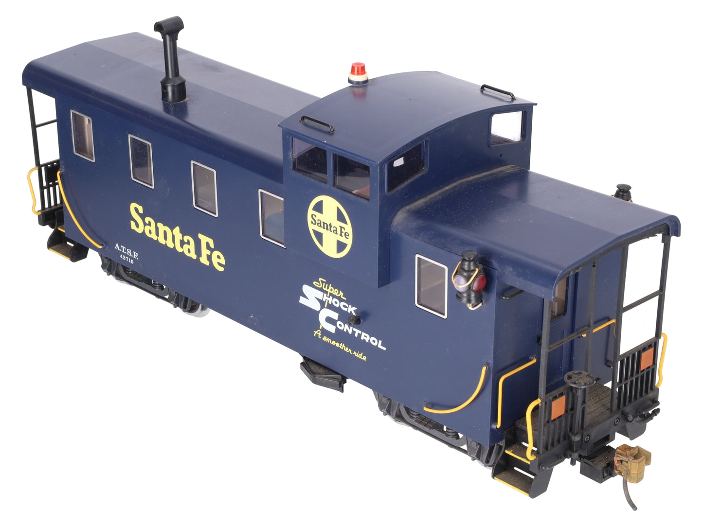 LGB 43710 Santa Fe Caboose w/Metal Wheels VG/Box