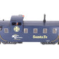LGB 43710 Santa Fe Caboose w/Metal Wheels VG/Box