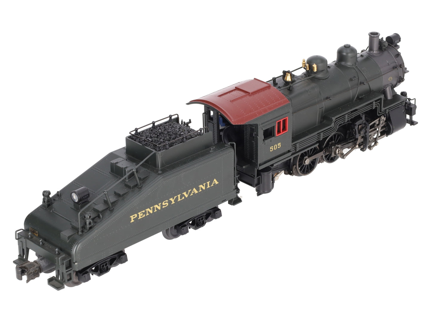 K-Line K3480-0001 O Gauge Pennsylvania 0-6-0 B6 Steam Switcher #505 w/Railsounds EX/Box