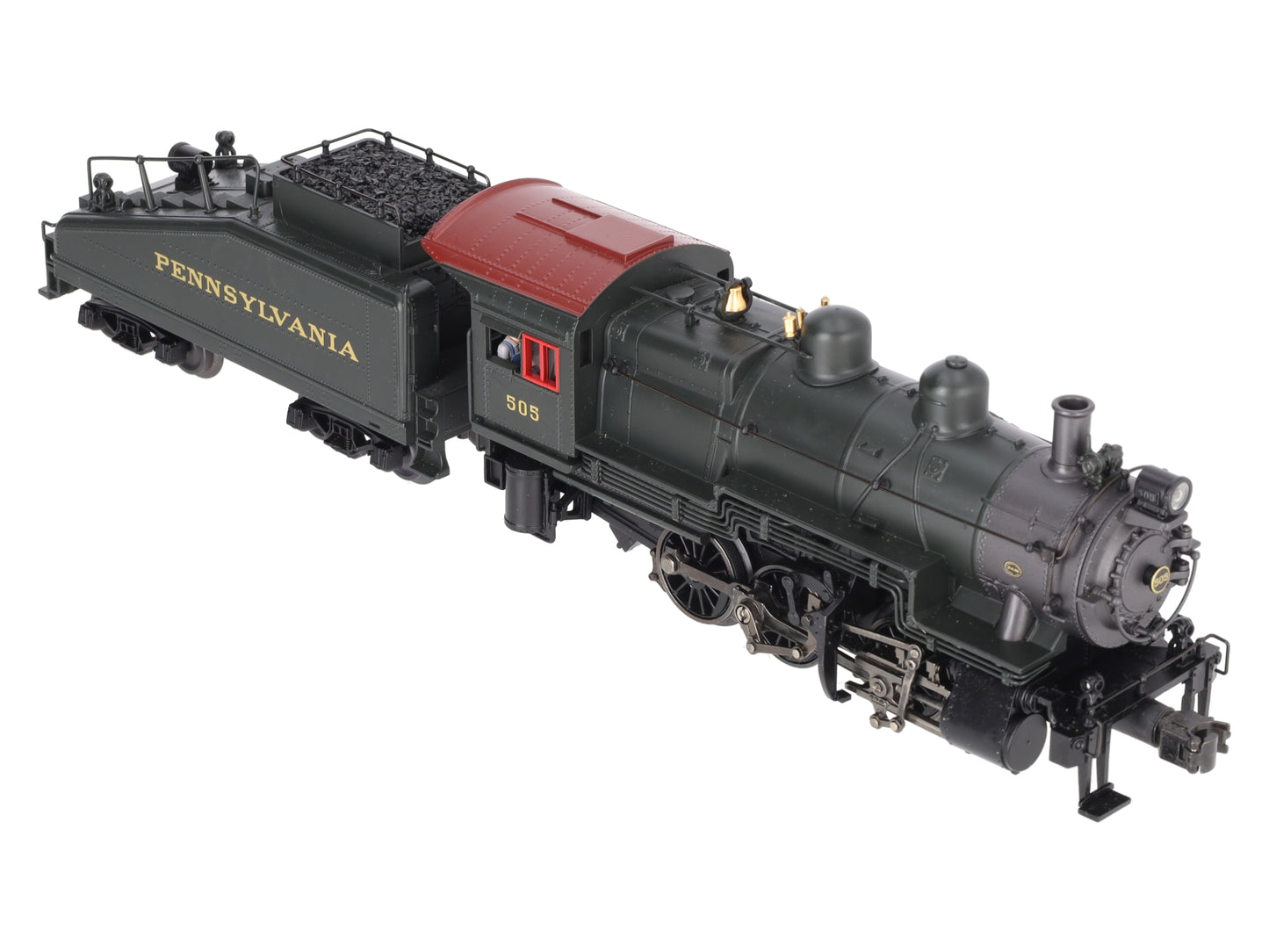 K-Line K3480-0001 O Gauge Pennsylvania 0-6-0 B6 Steam Switcher #505 w/Railsounds EX/Box