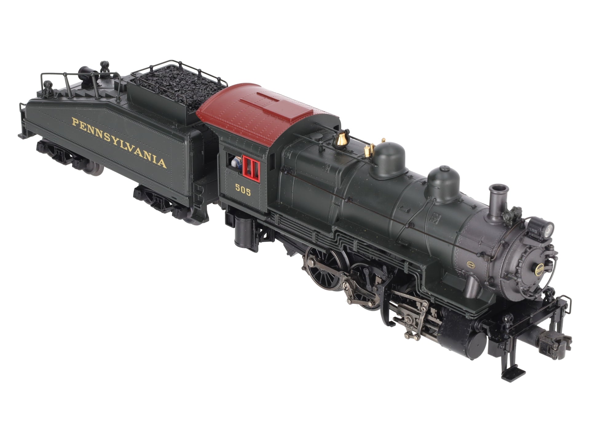 K-Line K3480-0001 O Gauge Pennsylvania 0-6-0 B6 Steam Switcher #505 w/Railsounds EX/Box