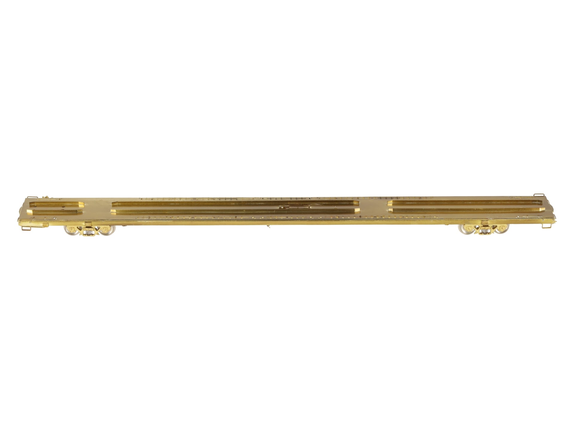 Overland OMI-3032 HO Scale BRASS TTWX TOFC Trailer Train Flat Car #980100-981000 EX/Box