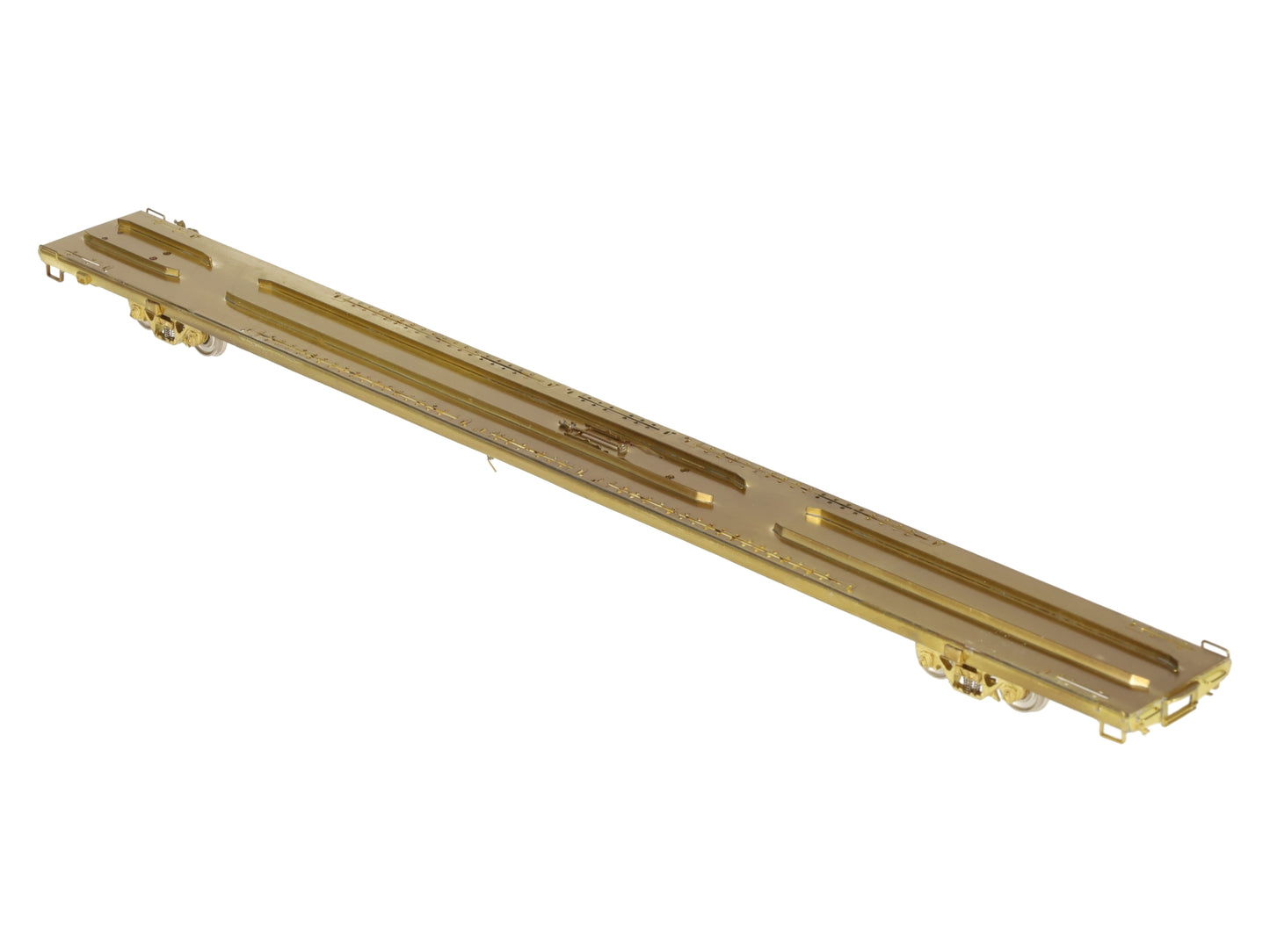 Overland OMI-3032 HO Scale BRASS TTWX TOFC Trailer Train Flat Car #980100-981000 EX/Box