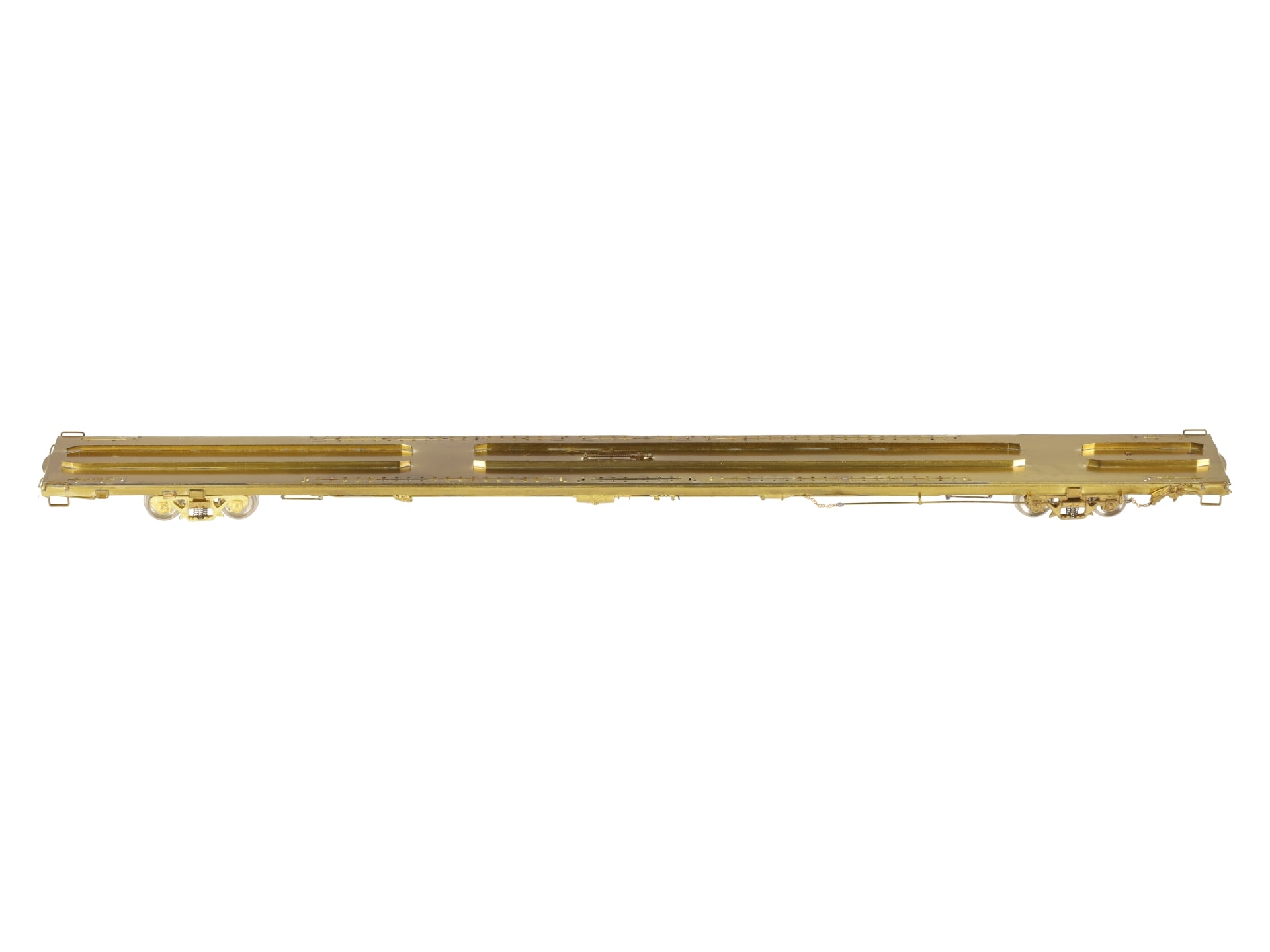 Overland OMI-3032 HO Scale BRASS TTWX TOFC Trailer Train Flat Car #980100-981000 EX/Box