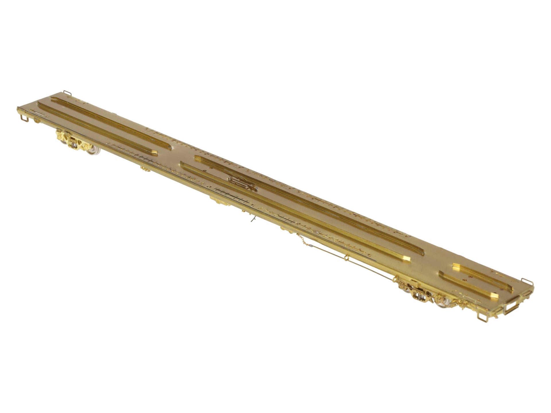 Overland OMI-3032 HO Scale BRASS TTWX TOFC Trailer Train Flat Car #980100-981000 EX/Box