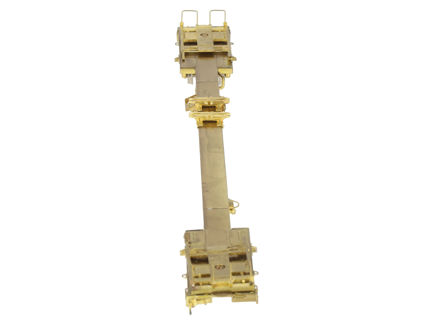 Overland OMI-1312 Brass HO NYC Flexi-Van Flat Car EX/Box