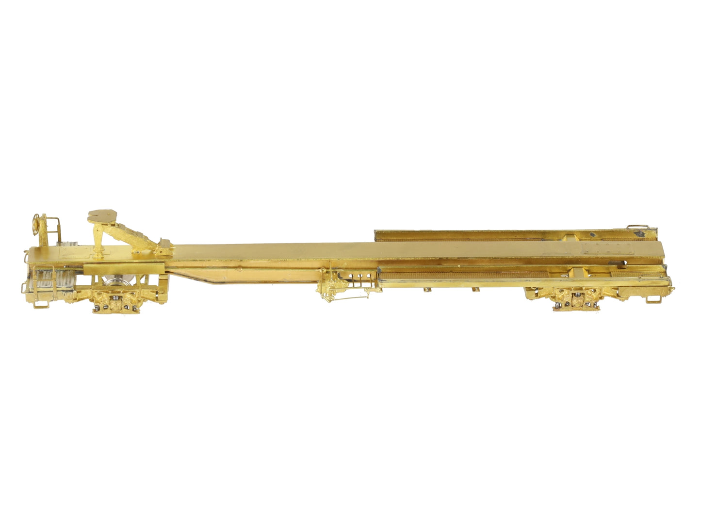 Overland OMI-3042 HO Scale Brass TTUX Thrall Front Runner TOFC Flat Car #121046 EX/Box