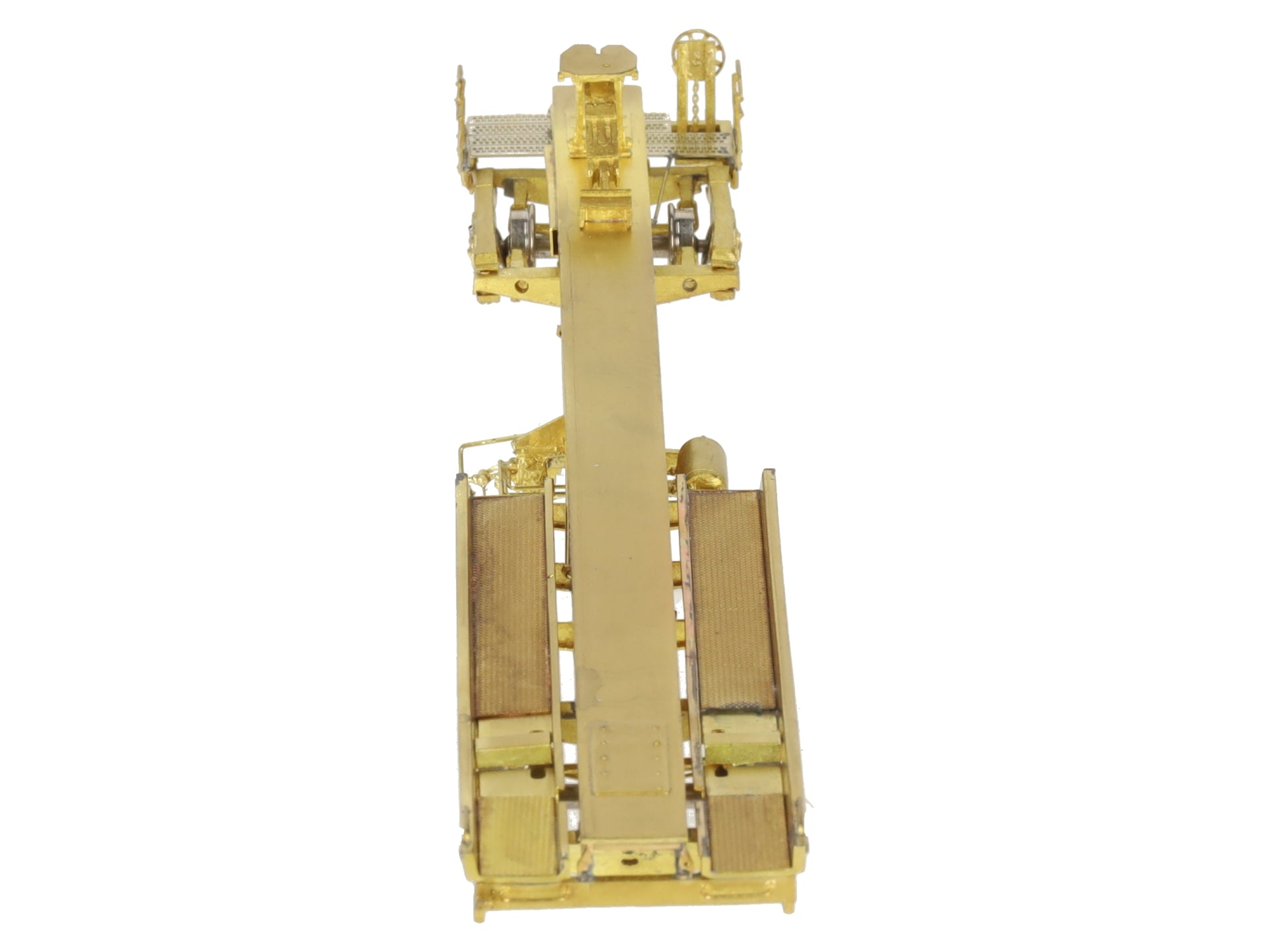 Overland OMI-3042 HO Scale Brass TTUX Thrall Front Runner TOFC Flat Car #121046 EX/Box
