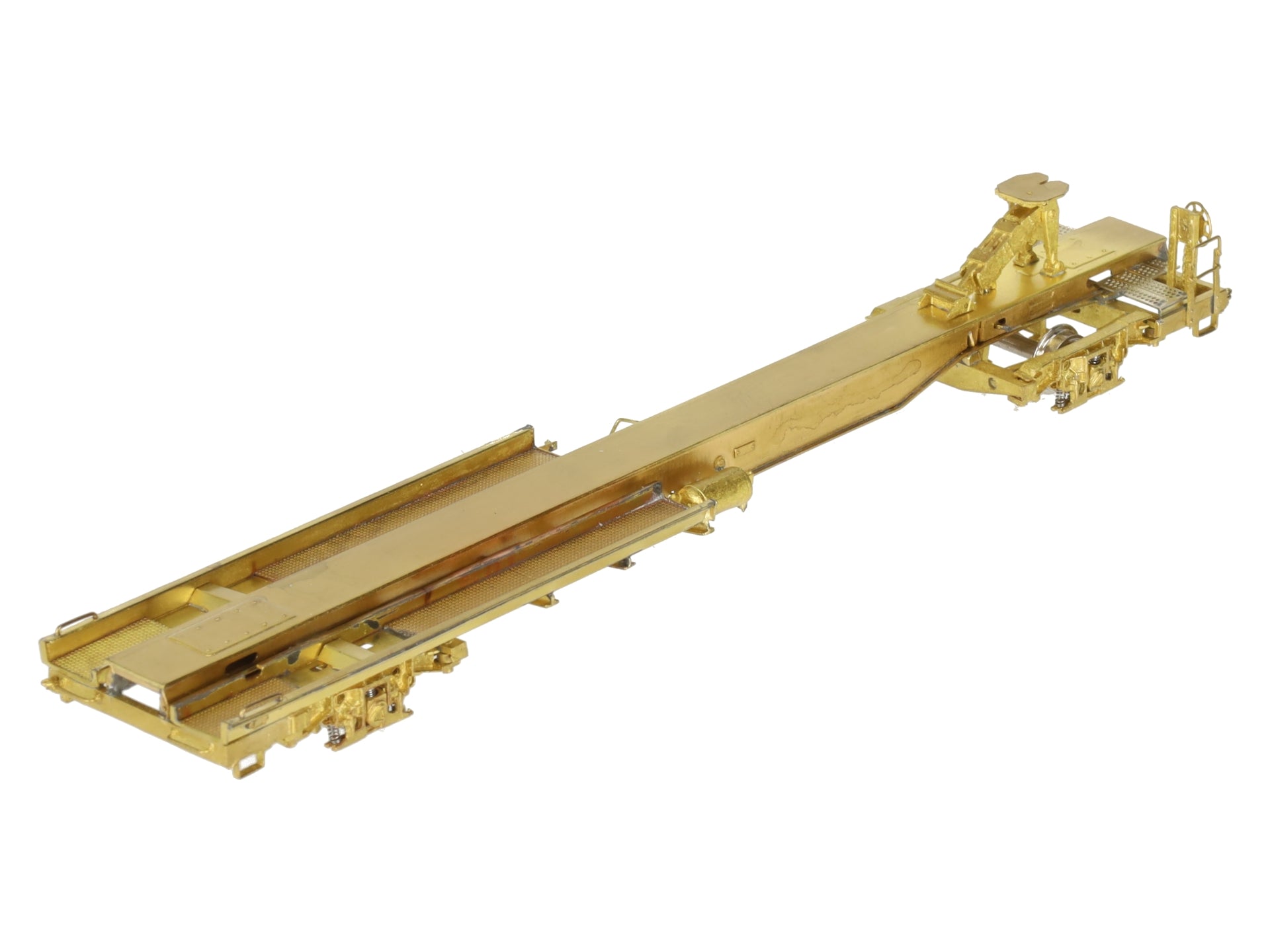 Overland OMI-3042 HO Scale Brass TTUX Thrall Front Runner TOFC Flat Car #121046 EX/Box