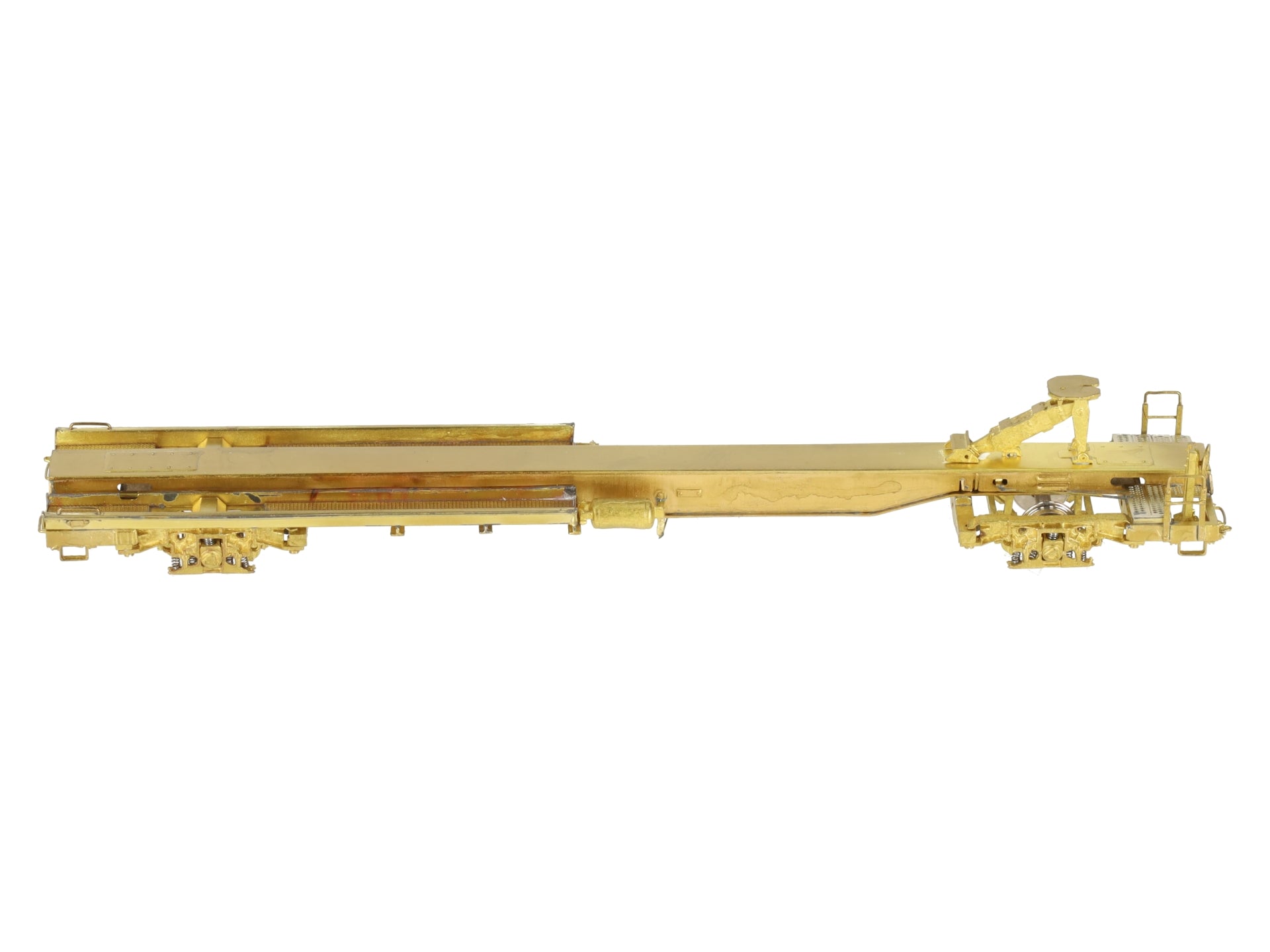 Overland OMI-3042 HO Scale Brass TTUX Thrall Front Runner TOFC Flat Car #121046 EX/Box