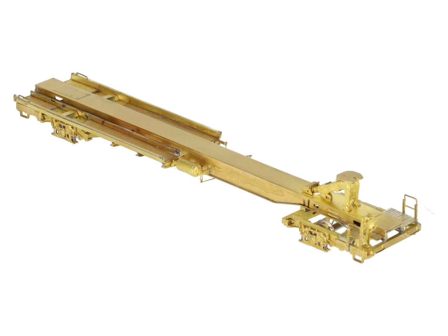Overland OMI-3042 HO Scale Brass TTUX Thrall Front Runner TOFC Flat Car #121046 EX/Box