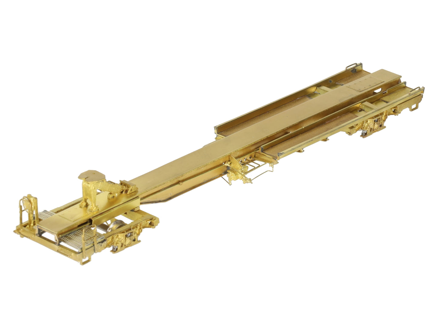 Overland OMI-3042 HO Scale Brass TTUX Thrall Front Runner TOFC Flat Car #121046 EX/Box