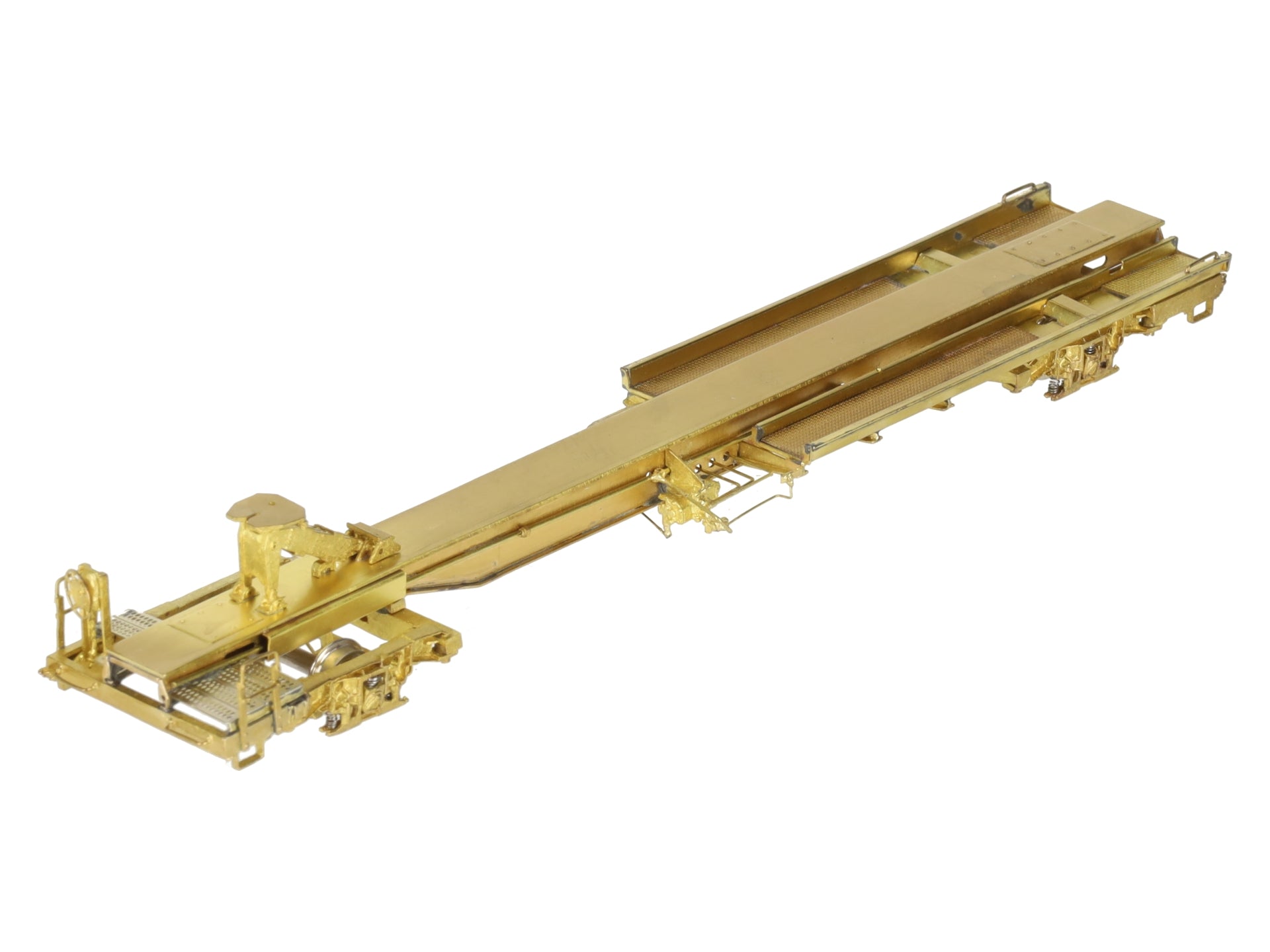 Overland OMI-3042 HO Scale Brass TTUX Thrall Front Runner TOFC Flat Car #121046 EX/Box