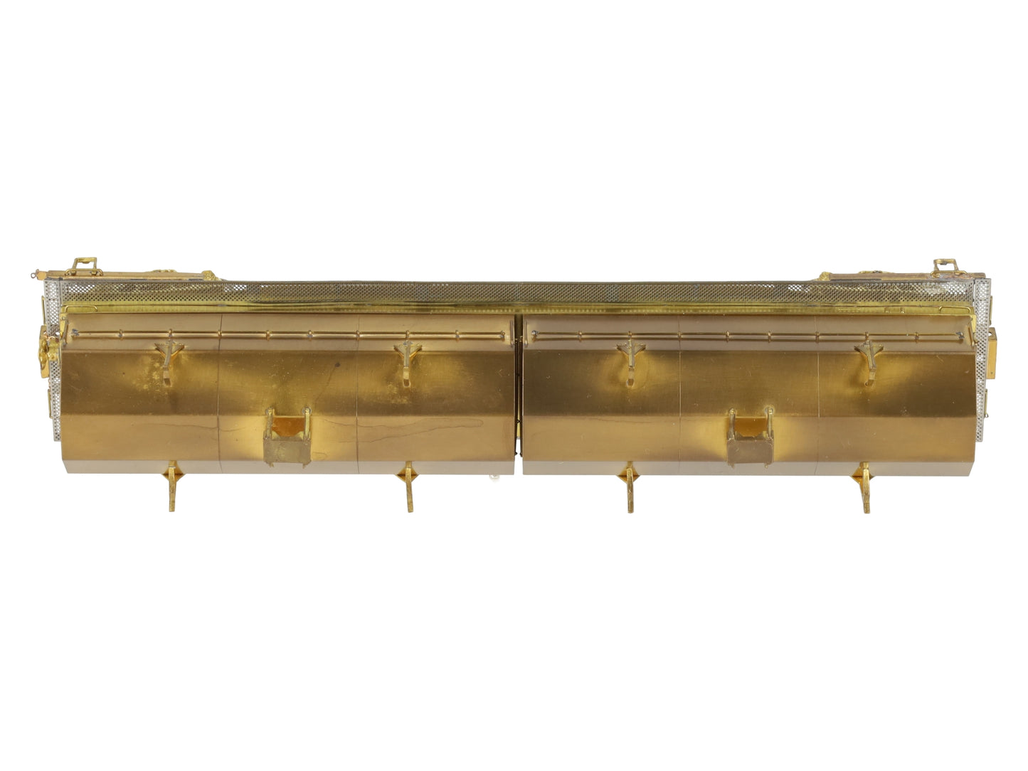 Overland OMI-1358 Brass HO Scale Evans Steel Coil Car EX/Box