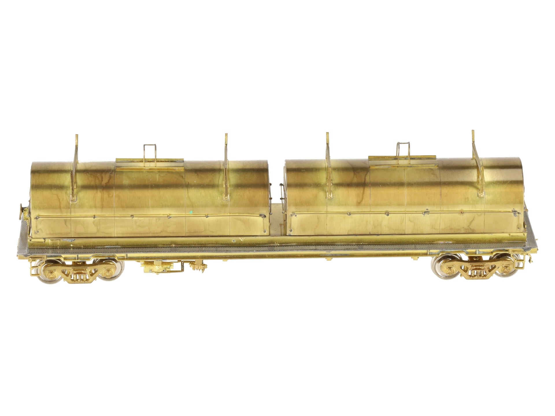 Overland OMI-1357 Brass HO Scale Thrail Coil Steel Car EX/Box