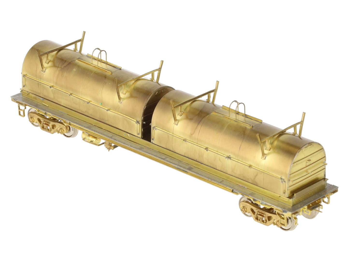 Overland OMI-1357 Brass HO Scale Thrail Coil Steel Car EX/Box