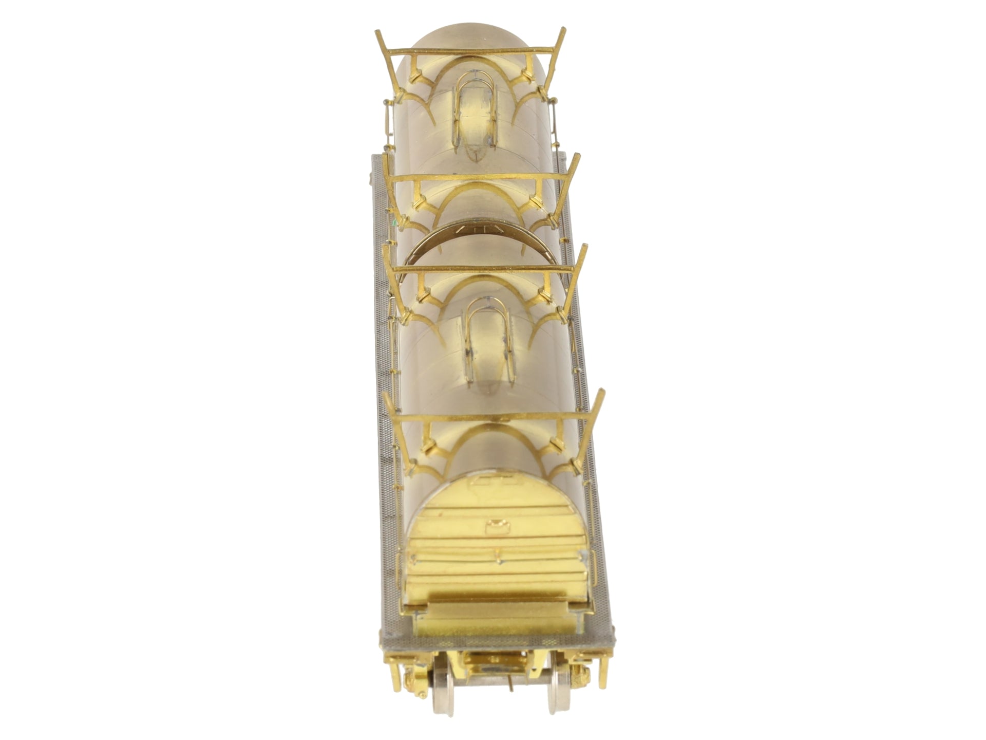 Overland OMI-1357 Brass HO Scale Thrail Coil Steel Car EX/Box