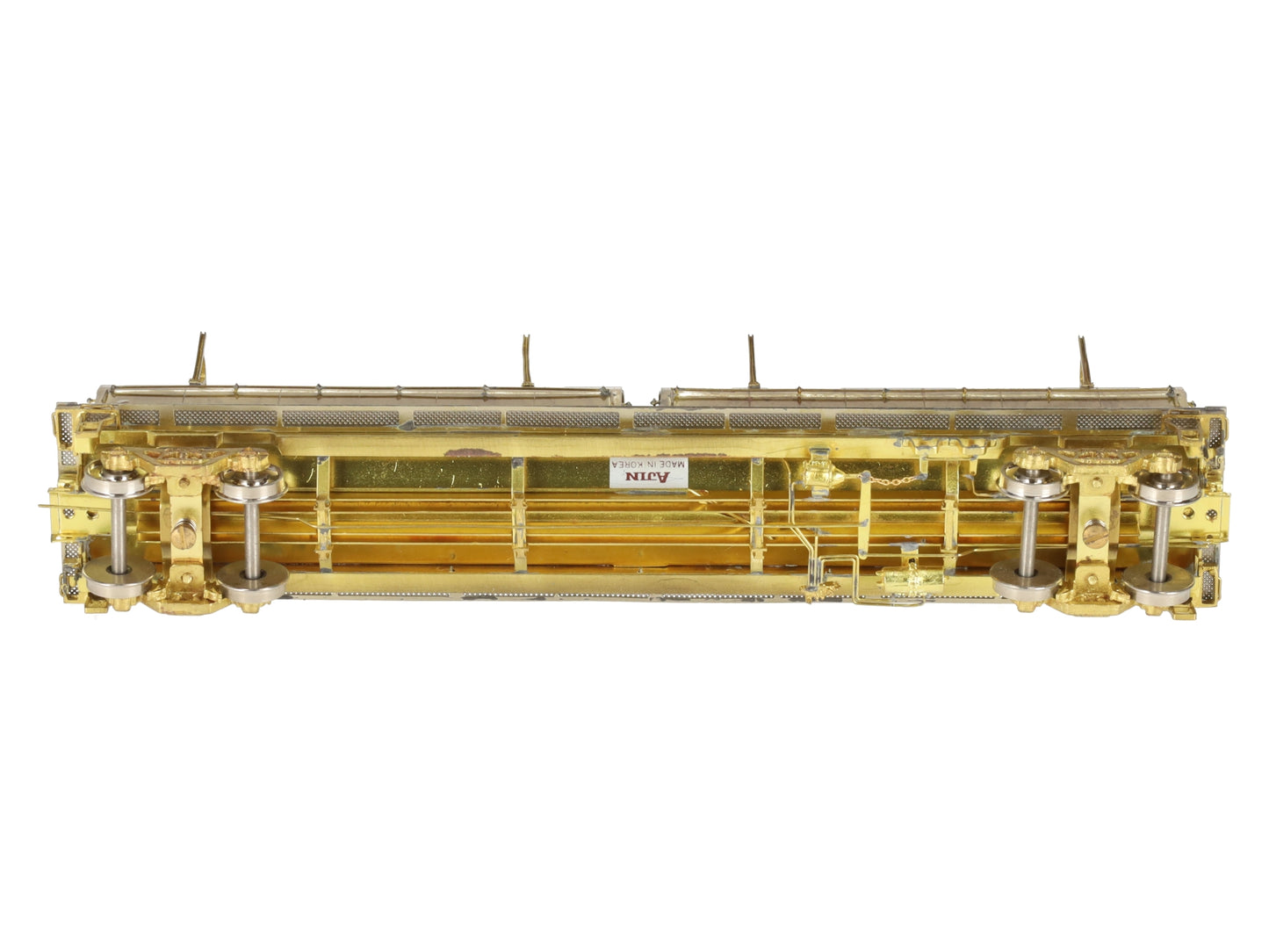 Overland OMI-1357 Brass HO Scale Thrail Coil Steel Car EX/Box