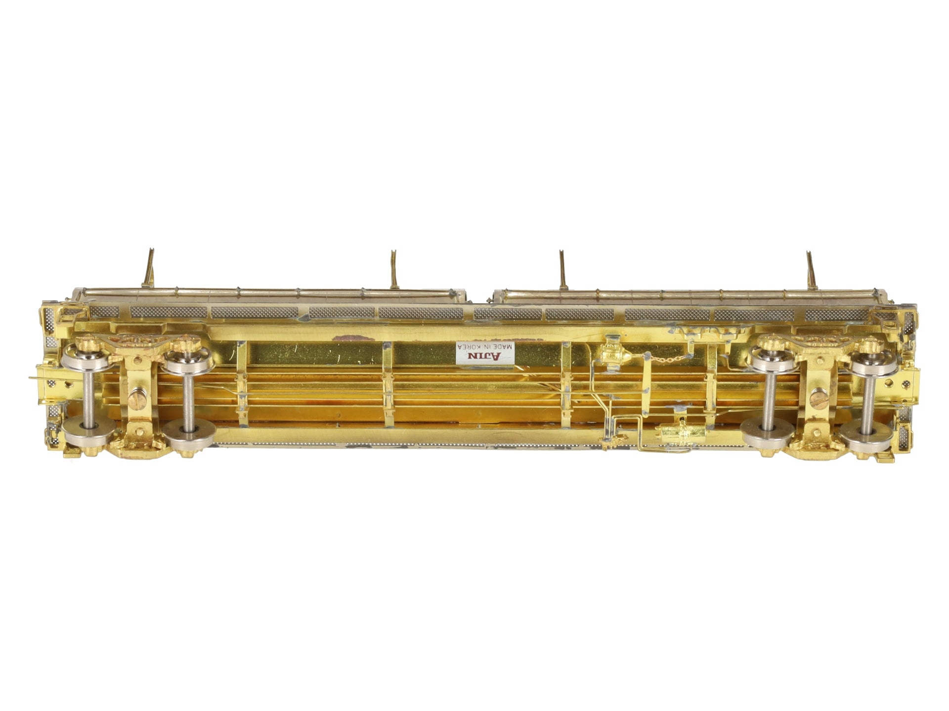 Overland OMI-1357 Brass HO Scale Thrail Coil Steel Car EX/Box