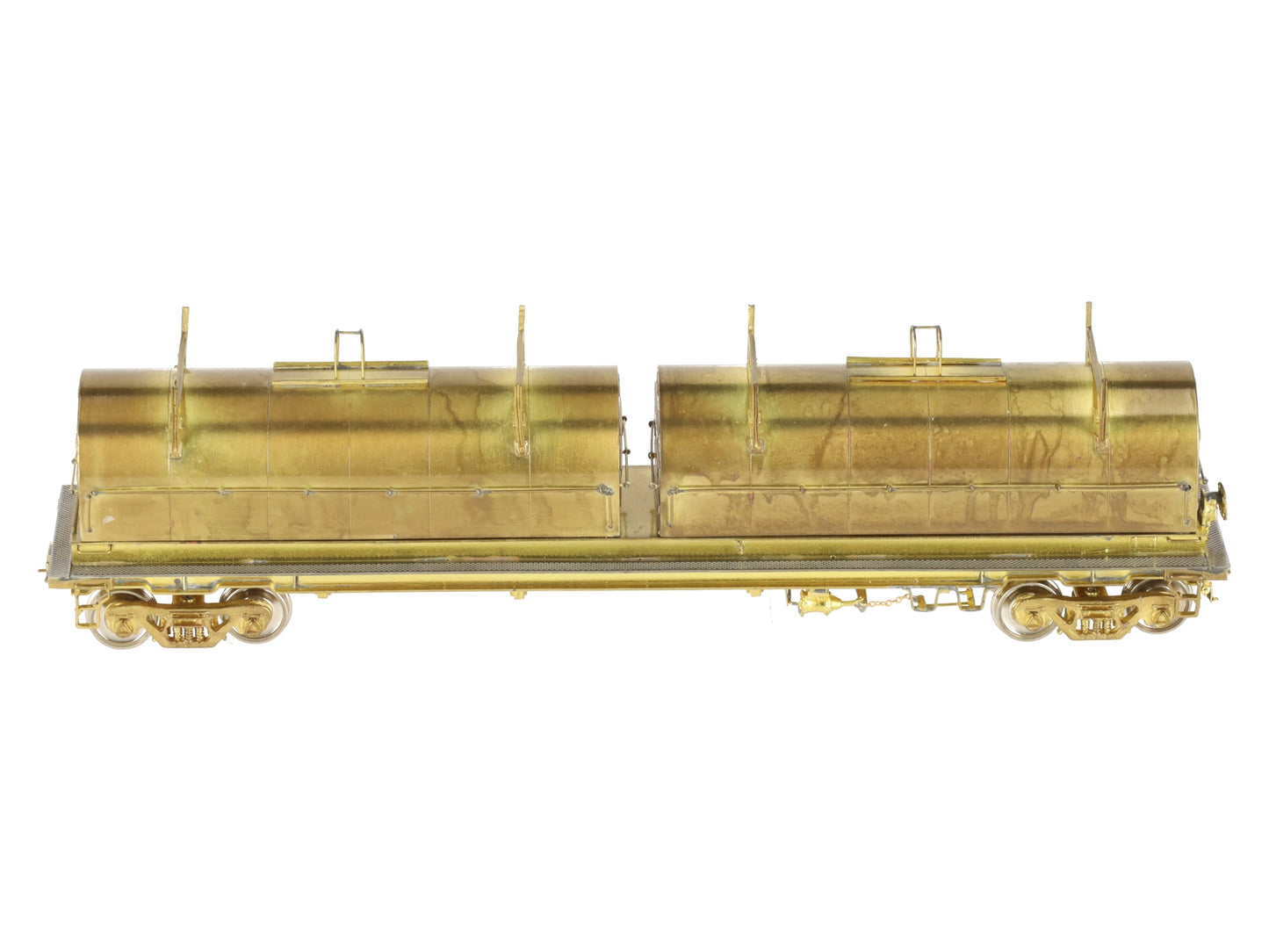 Overland OMI-1357 Brass HO Scale Thrail Coil Steel Car EX/Box
