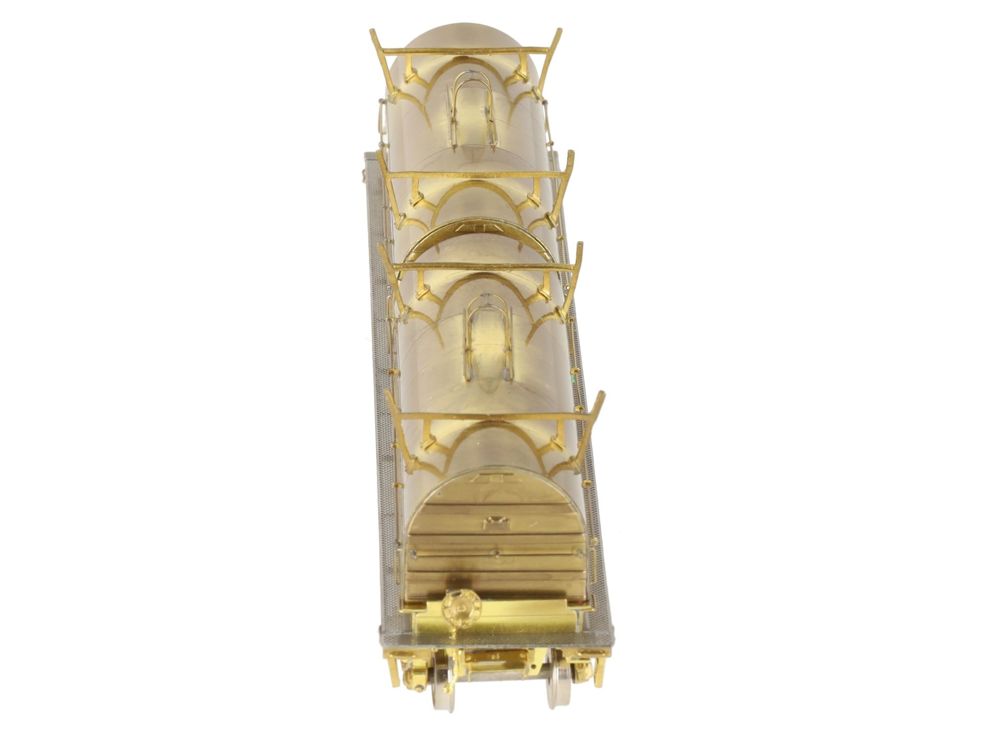 Overland OMI-1357 Brass HO Scale Thrail Coil Steel Car EX/Box