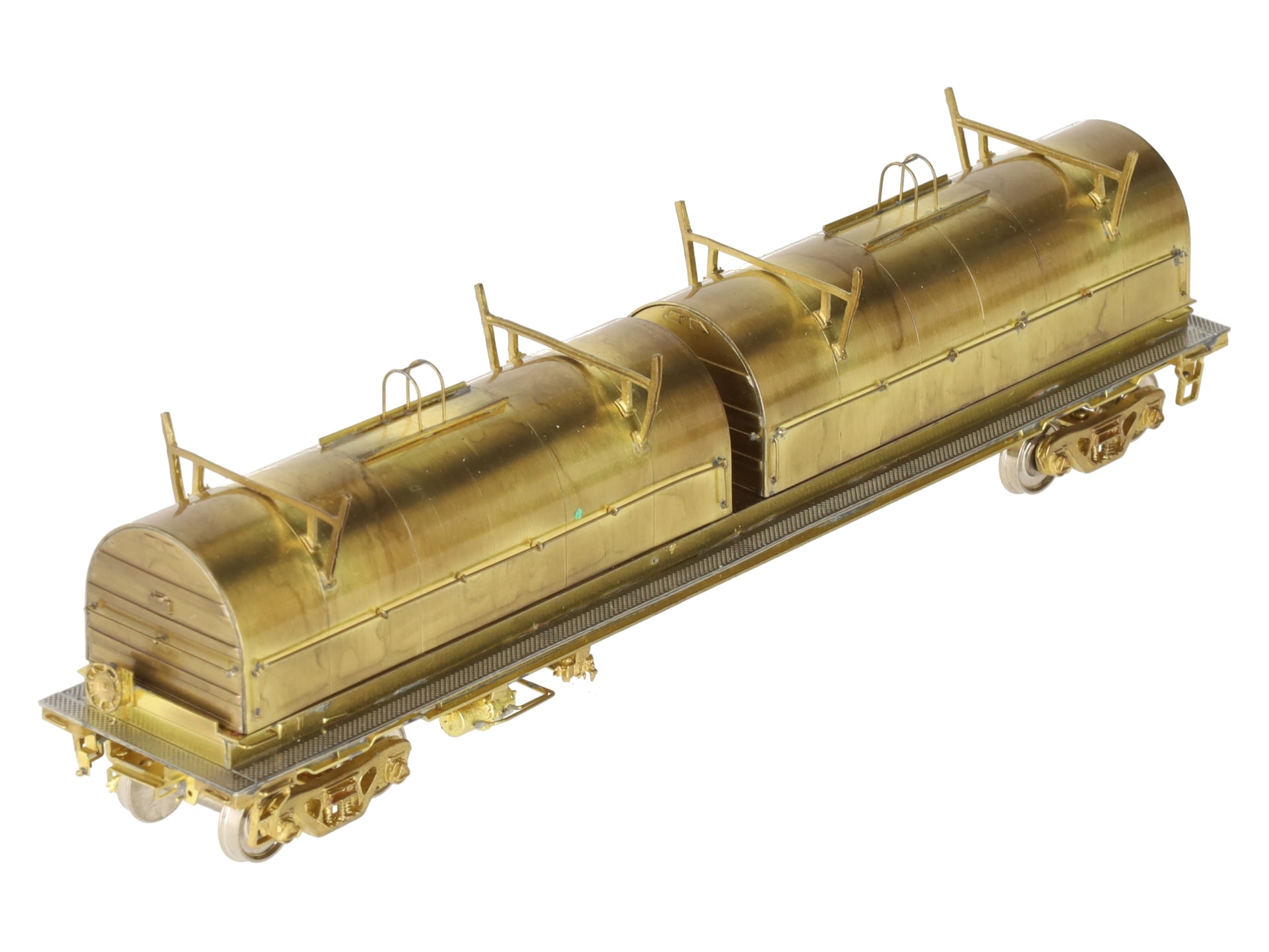 Overland OMI-1357 Brass HO Scale Thrail Coil Steel Car EX/Box