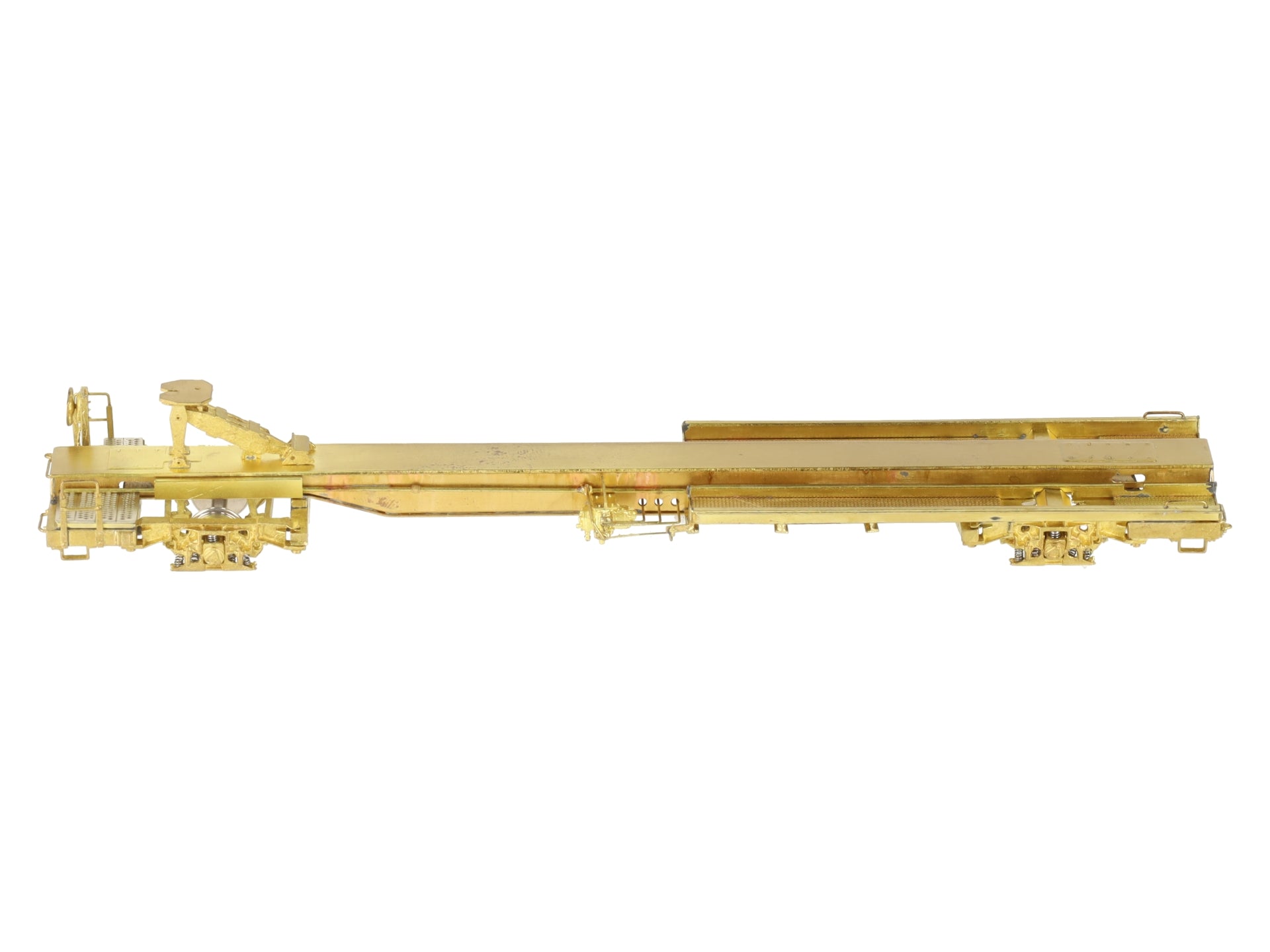 Overland OMI-3042 Brass HO Scale TTUX Thrall Front Runner TOFC Flat Car #121046 EX/Box