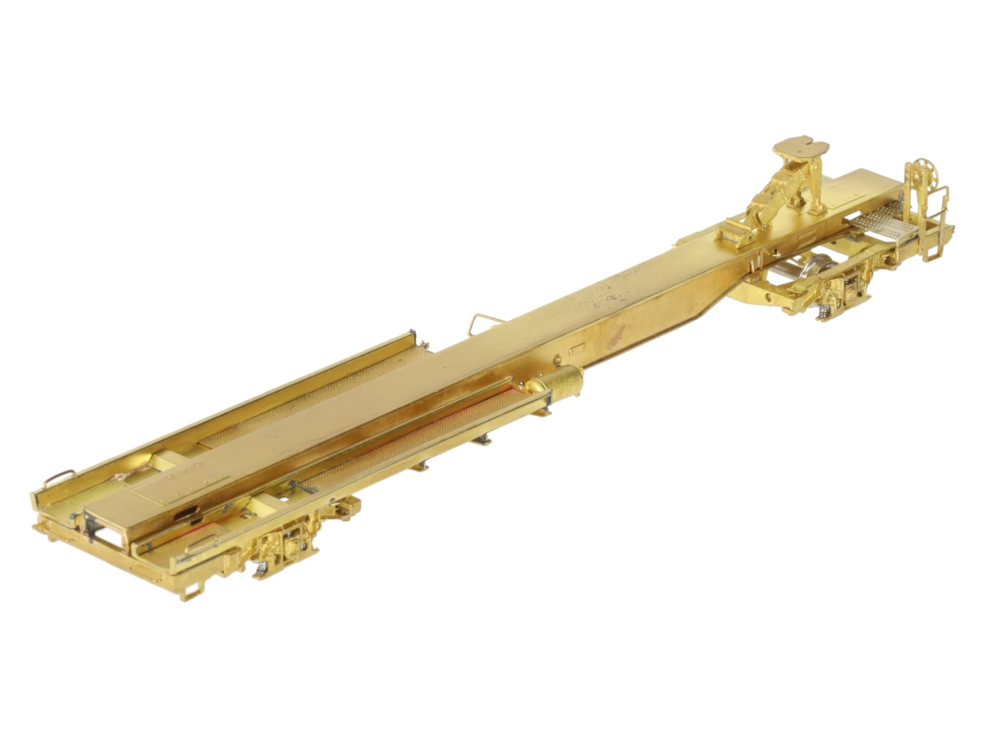 Overland OMI-3042 Brass HO Scale TTUX Thrall Front Runner TOFC Flat Car #121046 EX/Box