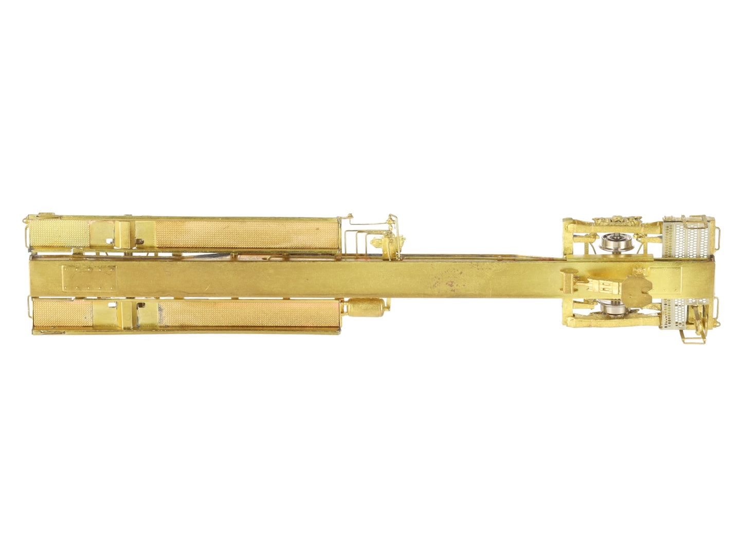 Overland OMI-3042 Brass HO Scale TTUX Thrall Front Runner TOFC Flat Car #121046 EX/Box