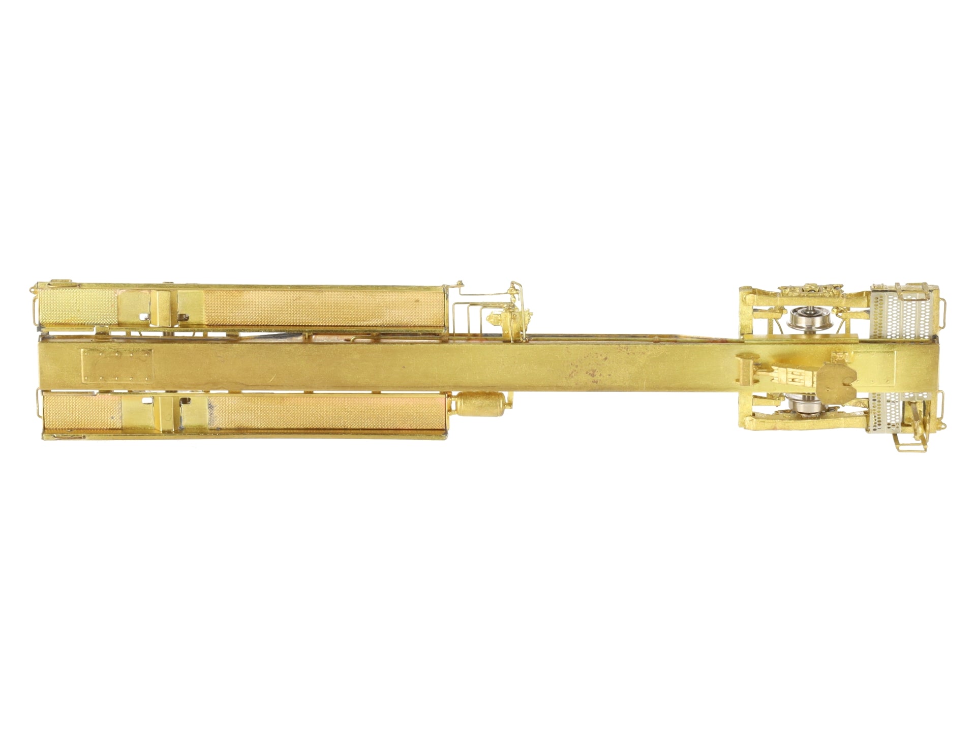 Overland OMI-3042 Brass HO Scale TTUX Thrall Front Runner TOFC Flat Car #121046 EX/Box