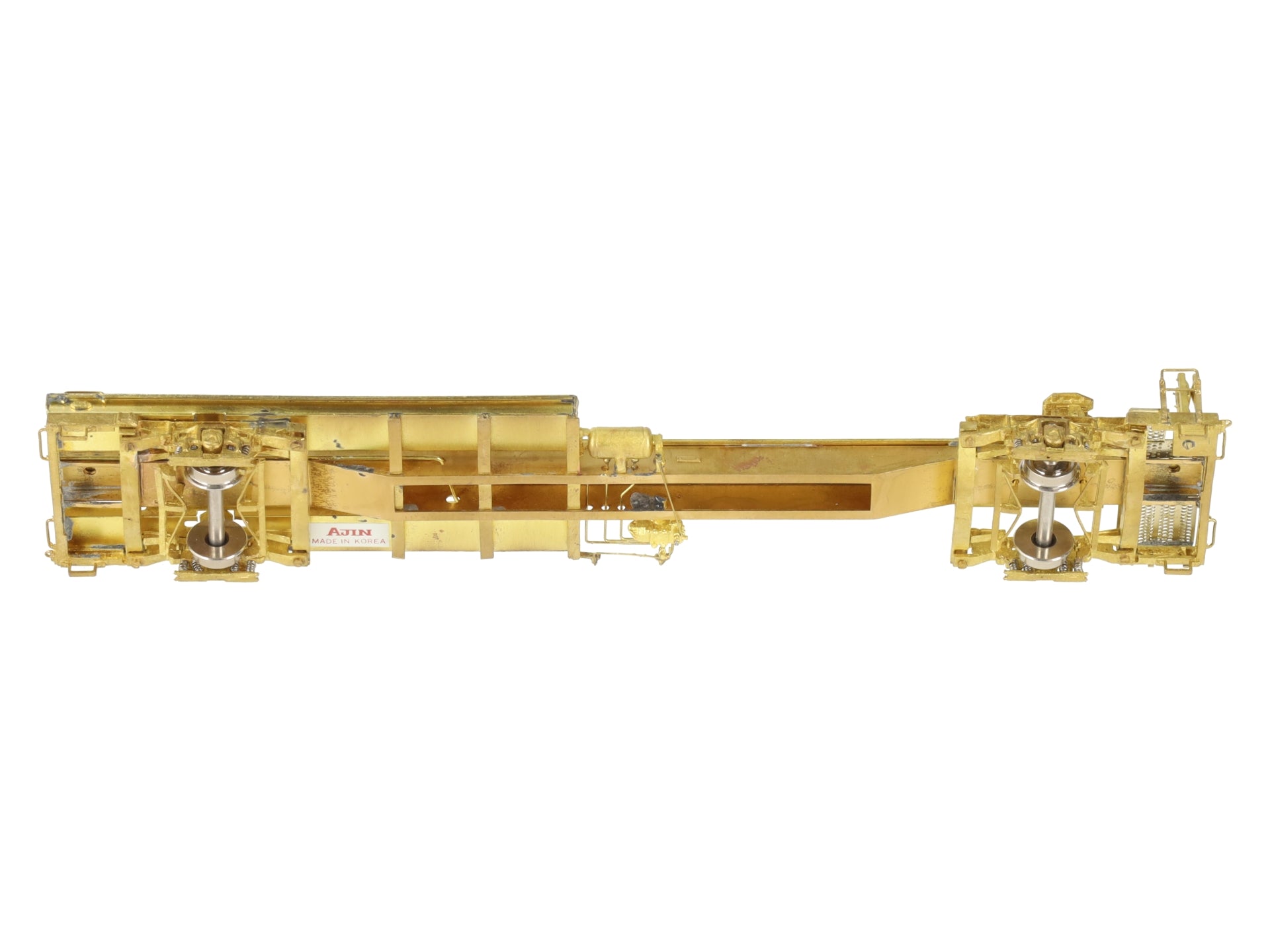 Overland OMI-3042 Brass HO Scale TTUX Thrall Front Runner TOFC Flat Car #121046 EX/Box