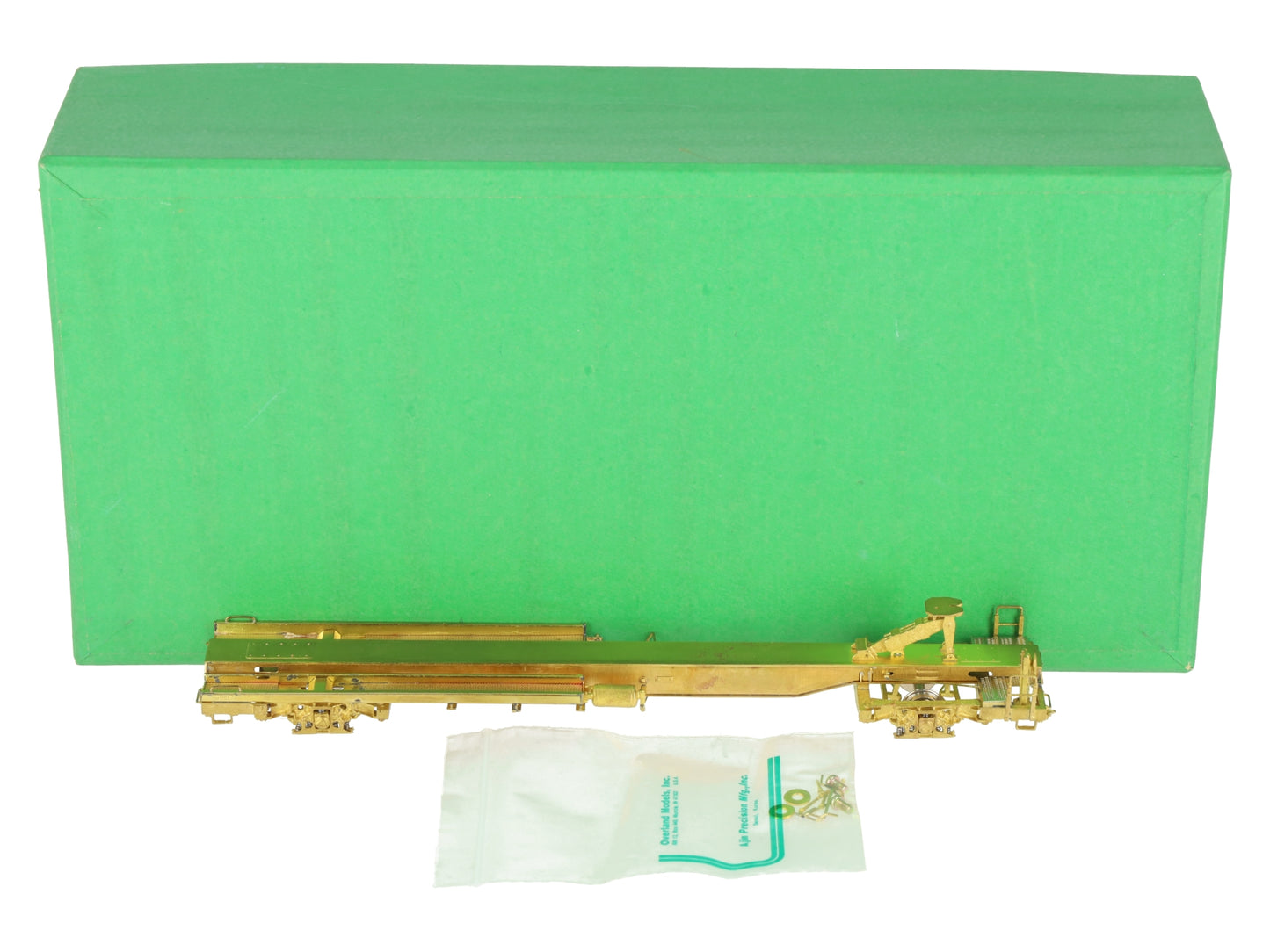 Overland OMI-3042 Brass HO Scale TTUX Thrall Front Runner TOFC Flat Car #121046 EX/Box