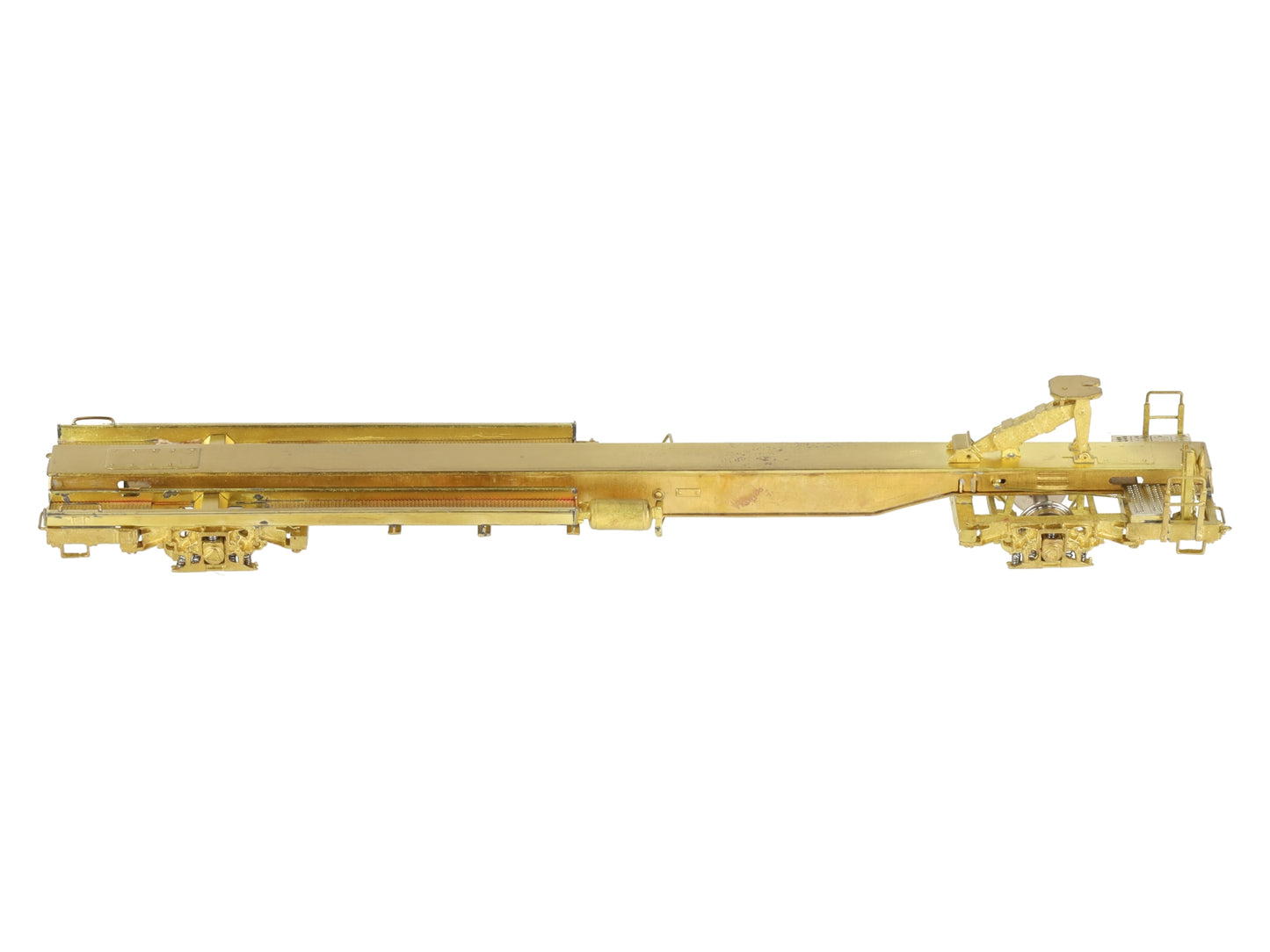 Overland OMI-3042 Brass HO Scale TTUX Thrall Front Runner TOFC Flat Car #121046 EX/Box