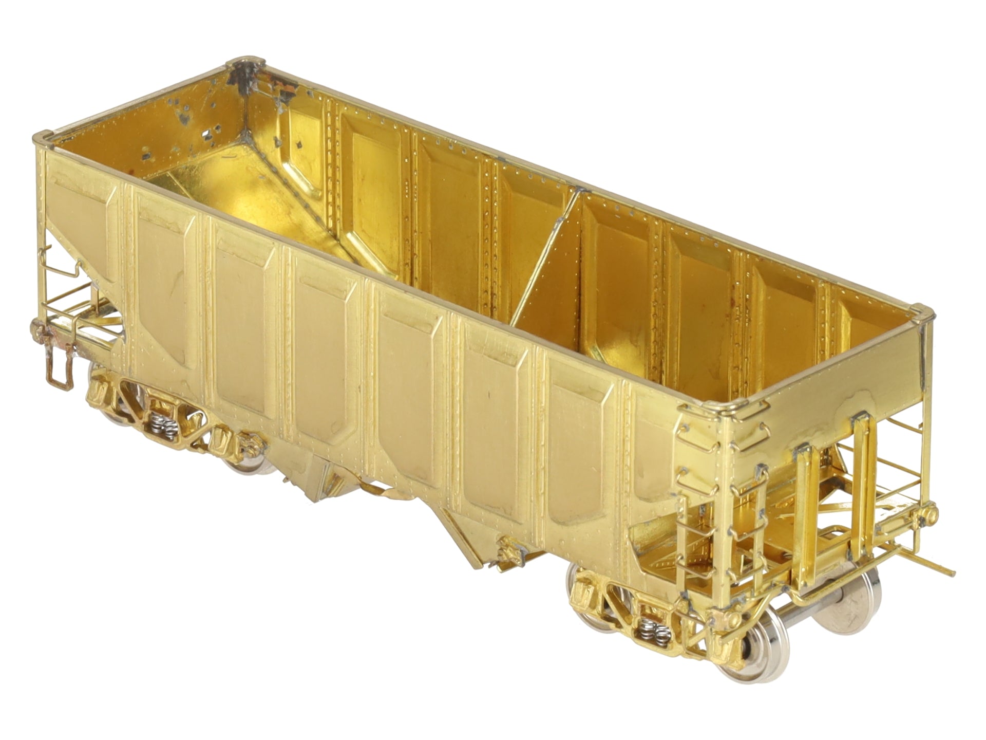 Overland OMI-1341 Brass HO Scale USRA 2-Bay Hopper EX/Box