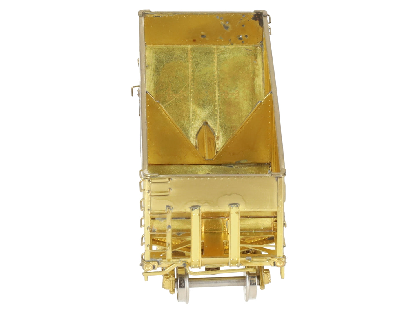 Overland OMI-1341 Brass HO Scale USRA 2-Bay Hopper EX/Box