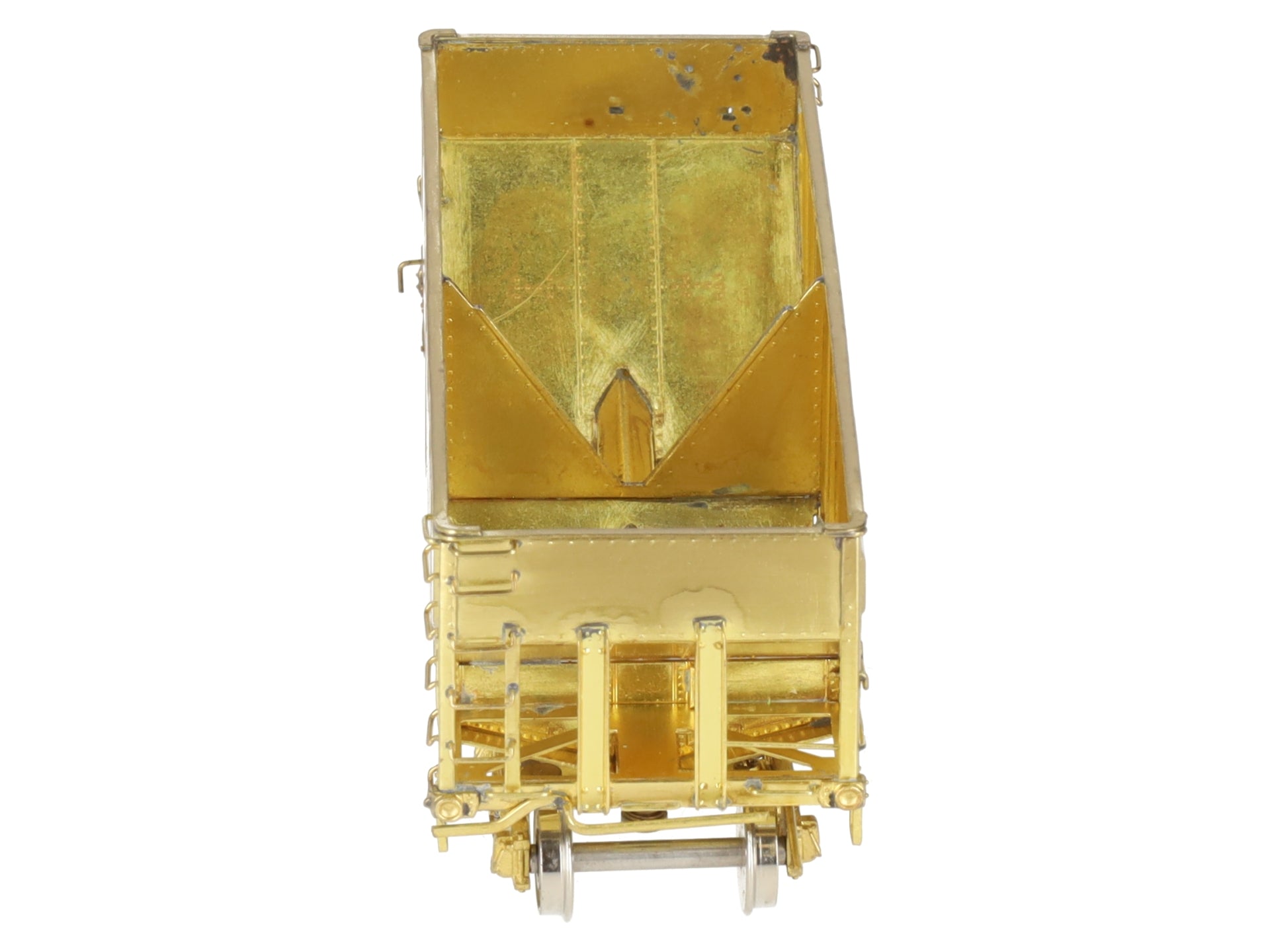 Overland OMI-1341 Brass HO Scale USRA 2-Bay Hopper EX/Box